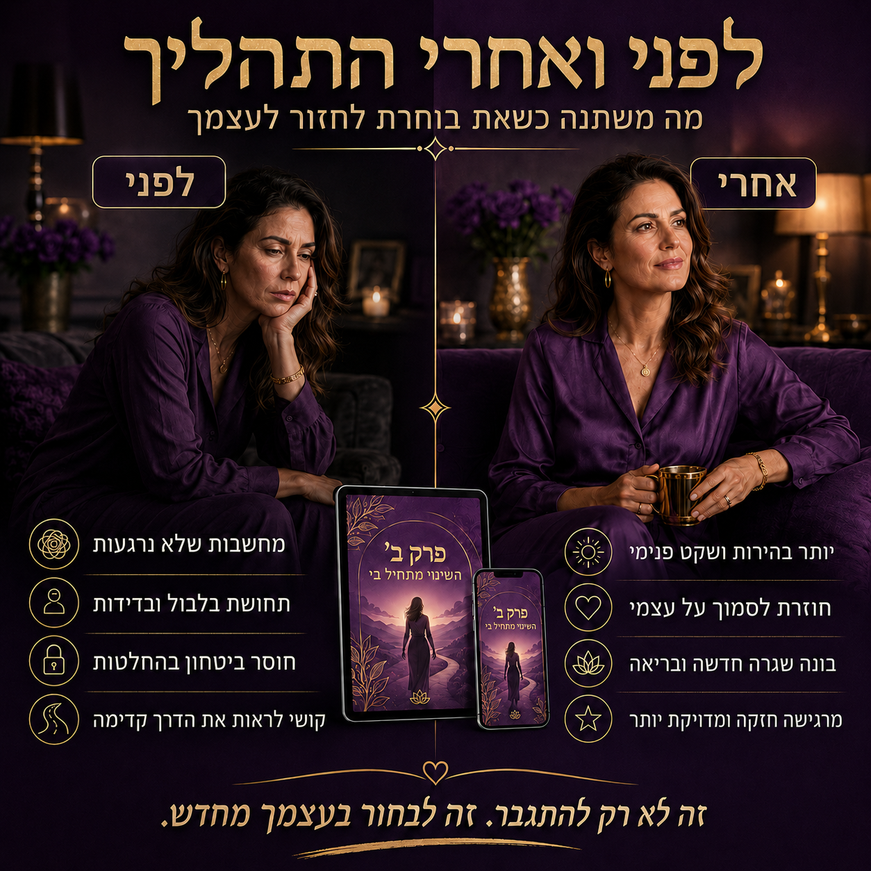 המדריך לפרק ב' השינוי מתחיל בי